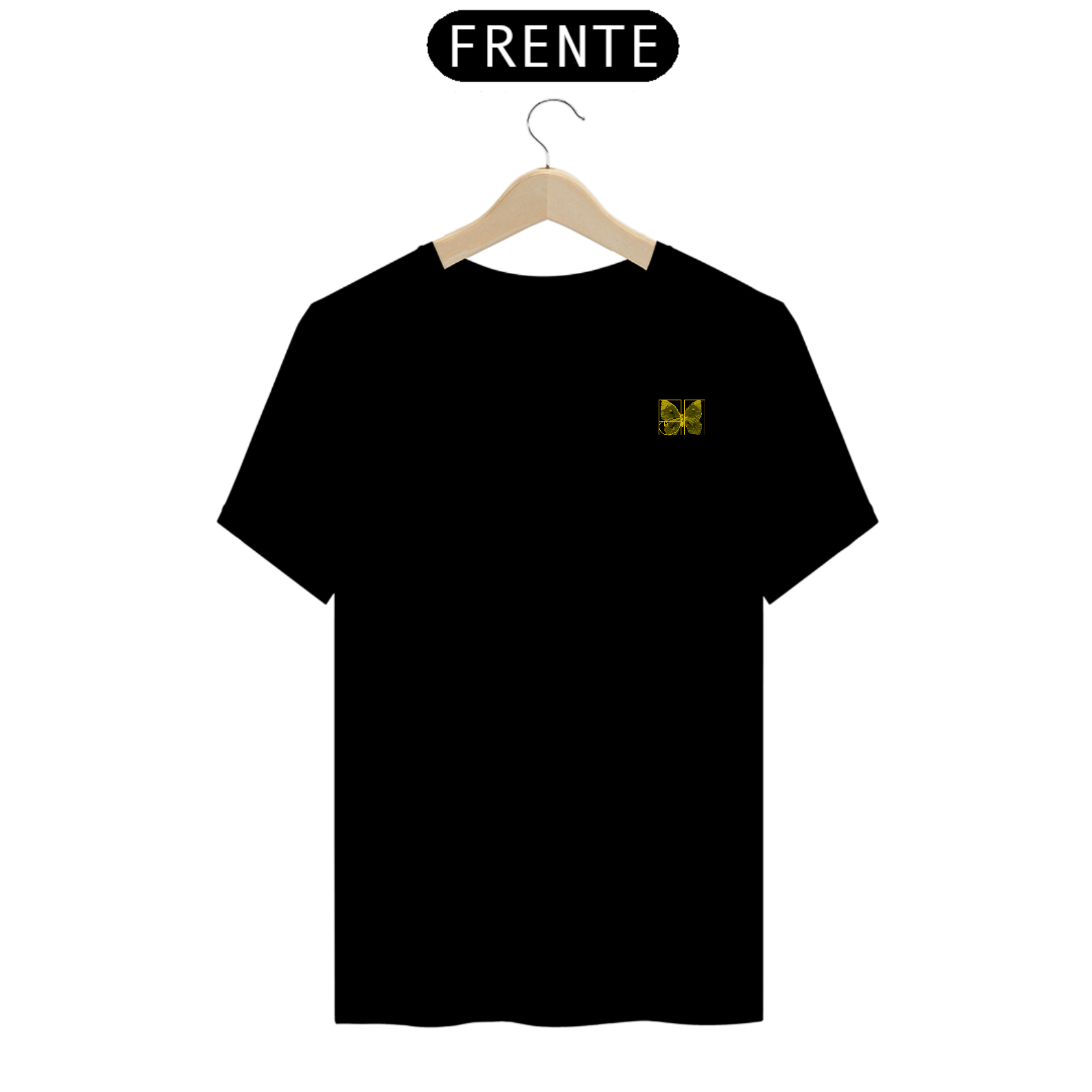 Camiseta Minimalista Proporção Áurea Frente 