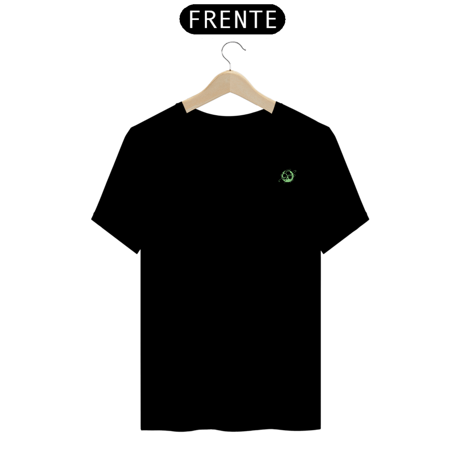 Camiseta Minimalista Steel Ball Verde Frente