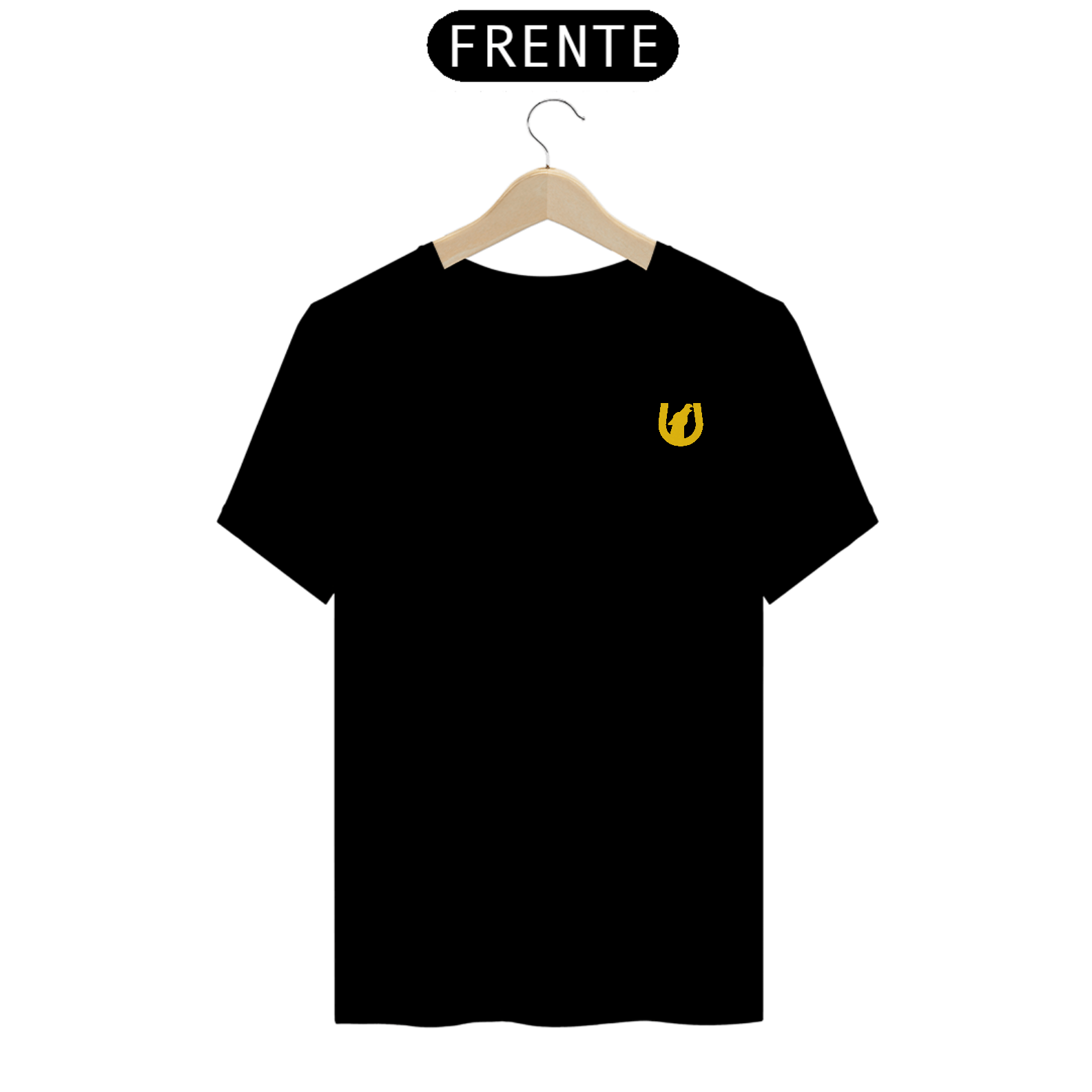 Camiseta Minimalista Sbr Amarelo Frente