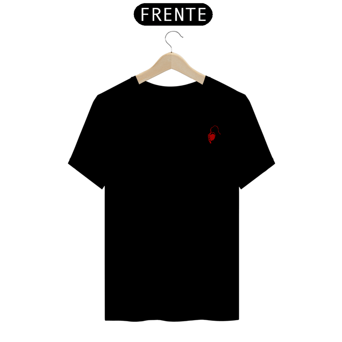 Nome do produto: Camiseta Minimalista Brincos Polnareff Frente