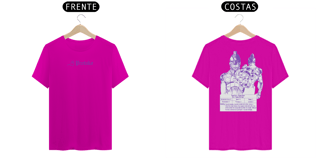 Nome do produtoCamiseta Purple Raze Frente Costas