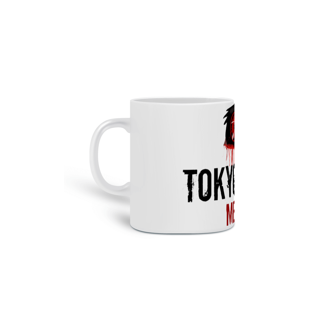 Caneca Porcelanato Personalizada Anime Tokyo Ghoul Kaneki