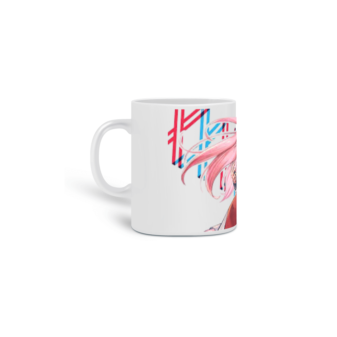 Caneca Porcelanato Personalizada Anime Darling in Franxx