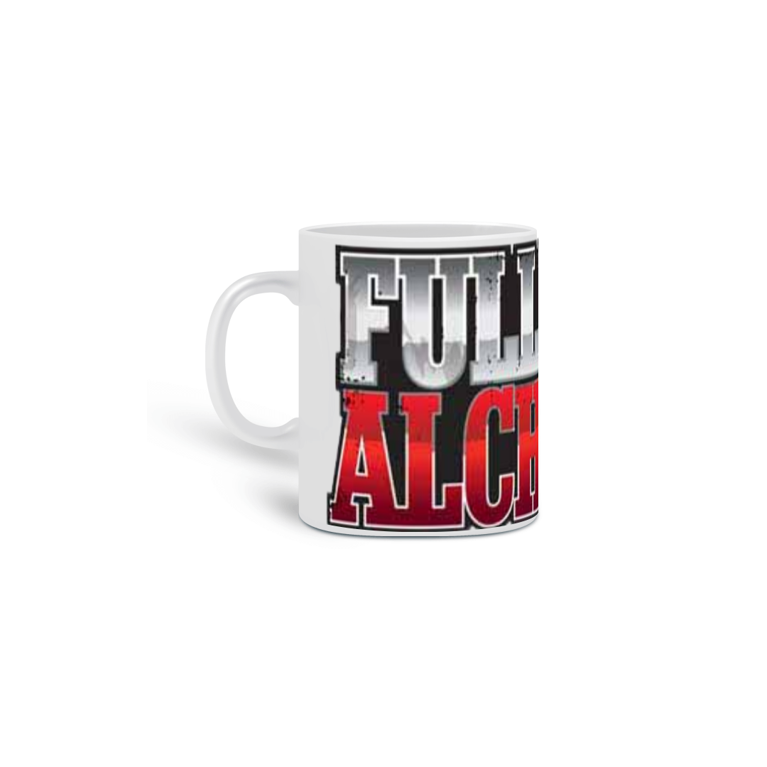 Caneca Porcelanato Personalizada Anime Fullmetal Alchemist