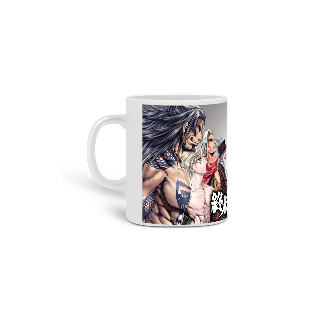 Caneca Porcelanato Personalizada Anime Record Of Ragnarok