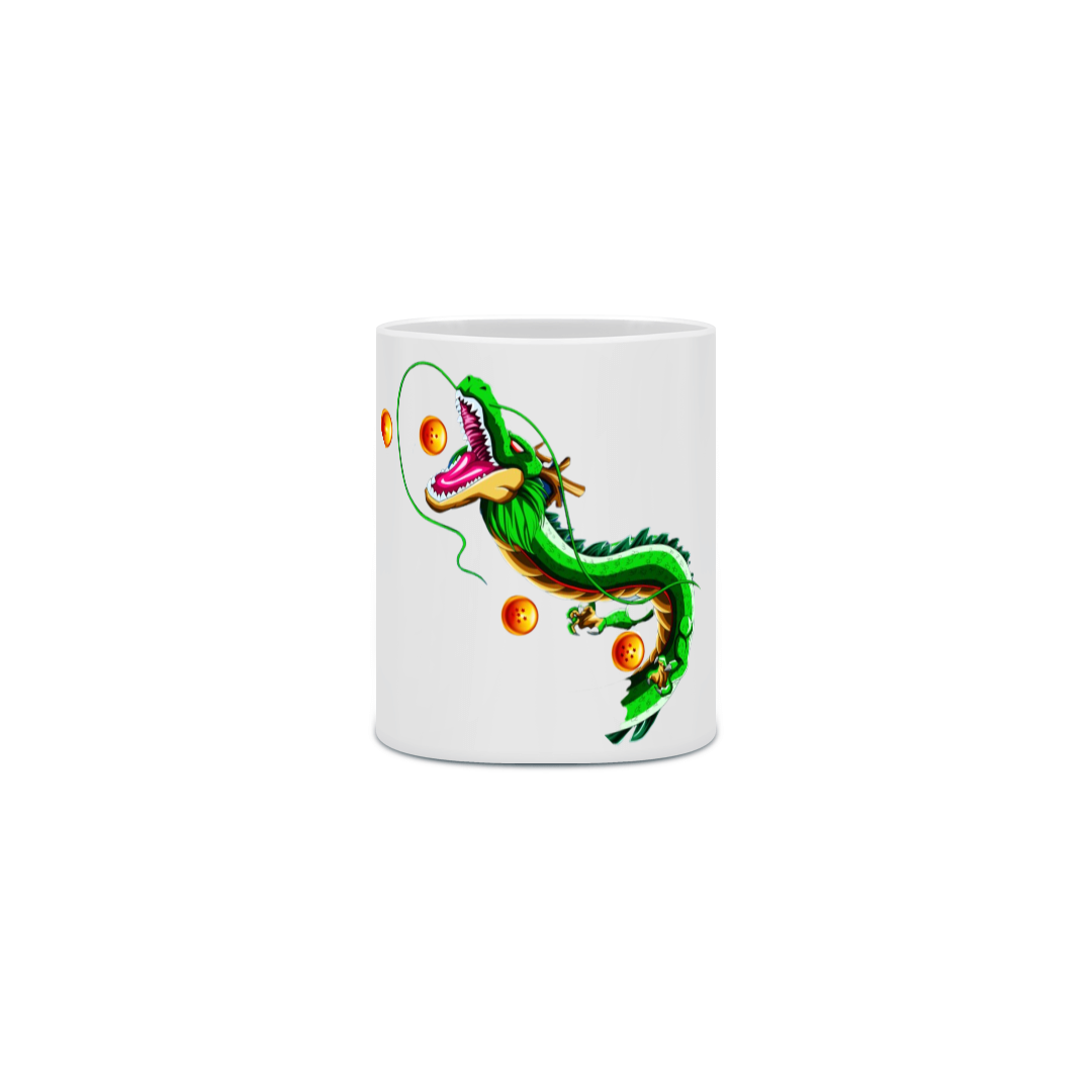 Caneca Porcelanato Personalizada Anime Dragon Ball Shenlong