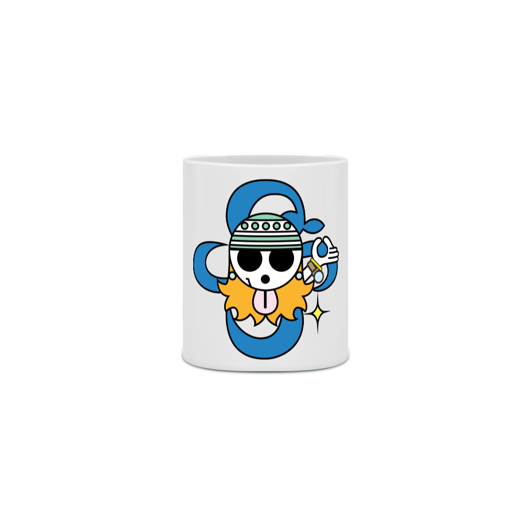 Caneca Porcelanato Personalizada Anime One Piece Nami