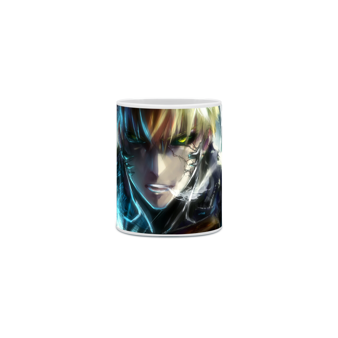 Caneca Porcelanato Personalizada Anime One Punch Man Genos