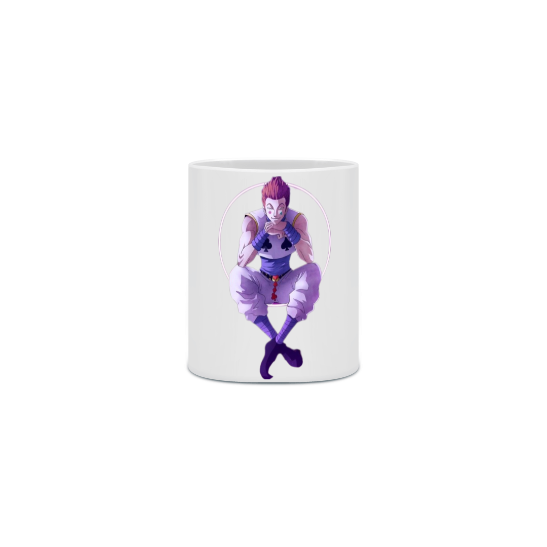 Caneca Porcelanato Personalizada Anime HunterXHunter Hisoka