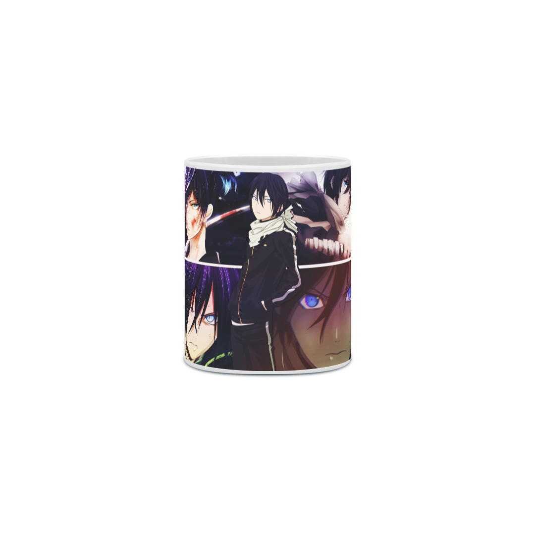 Caneca Porcelanato Personalizada Anime Noragami Deus Yato