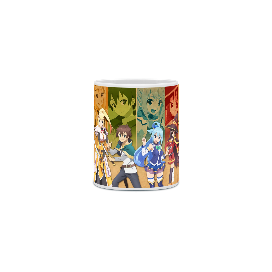 Caneca Porcelanato Personalizada Anime Konosuba