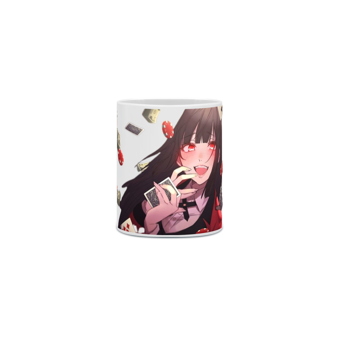 Caneca Porcelanato Personalizada Anime Kakegurui