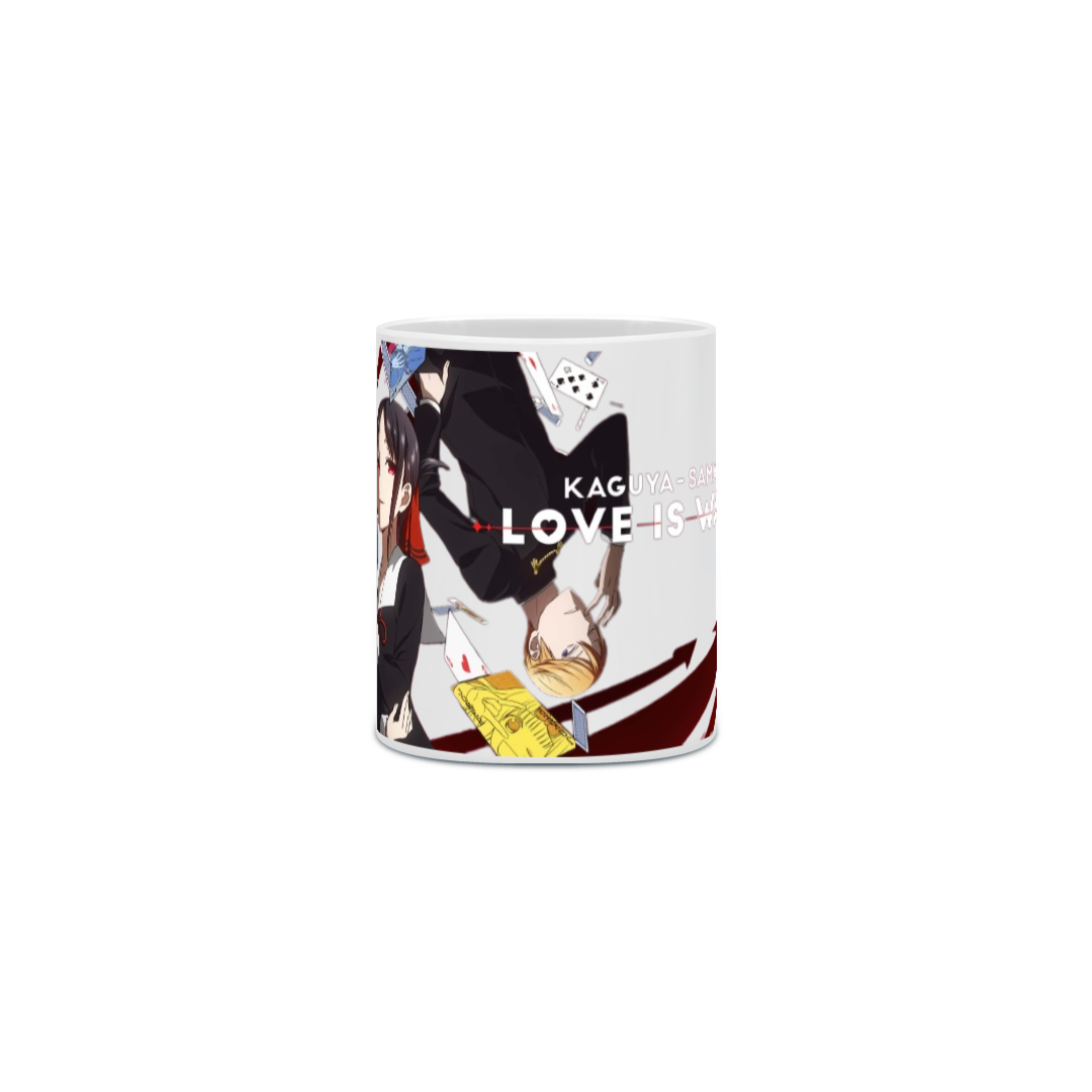 Caneca Porcelanato Personalizada Anime Kaguya-Sama Love is War