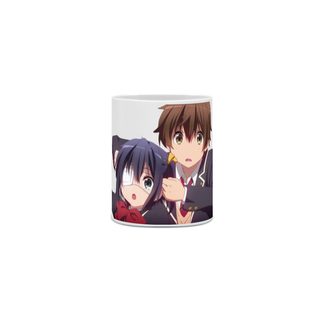 Caneca Porcelanato Personalizada Anime Chuunibyou Demo Koi ga