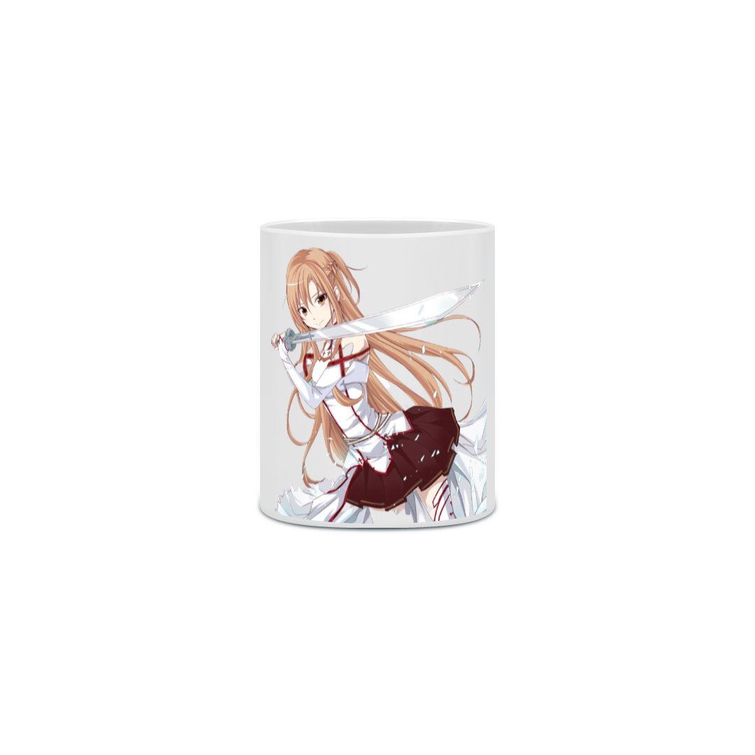 Caneca Porcelanato Personalizada Anime Sword Art Online Asuna