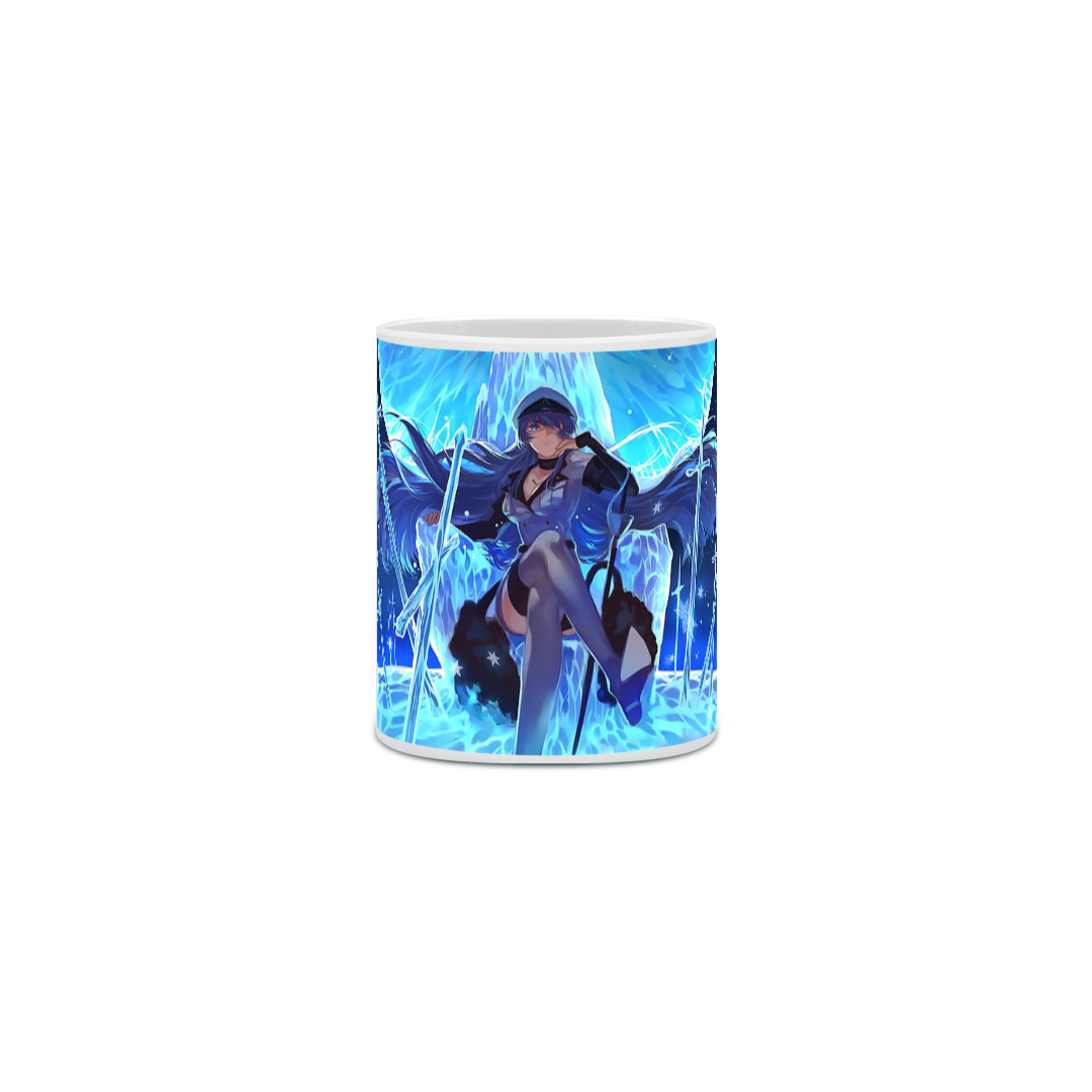 Caneca Porcelanato Personalizada Anime Akame Ga Kill Esdeath