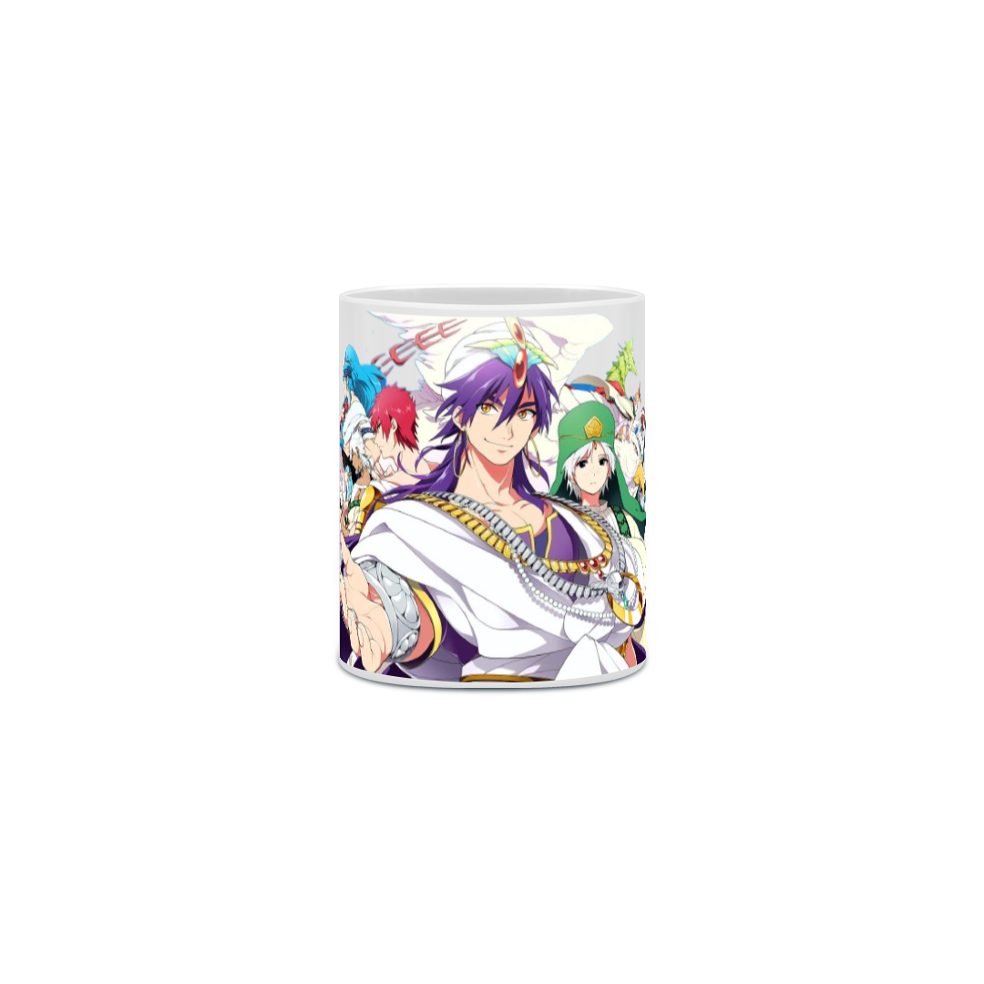 Caneca Porcelanato Personalizada Anime Magi Sinbad