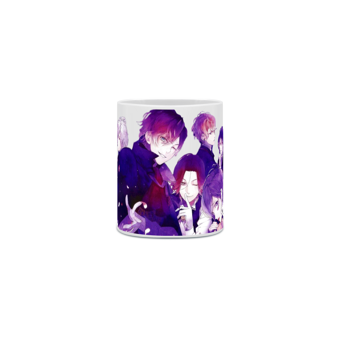 Caneca Porcelanato Personalizada Anime Diabolik Lovers