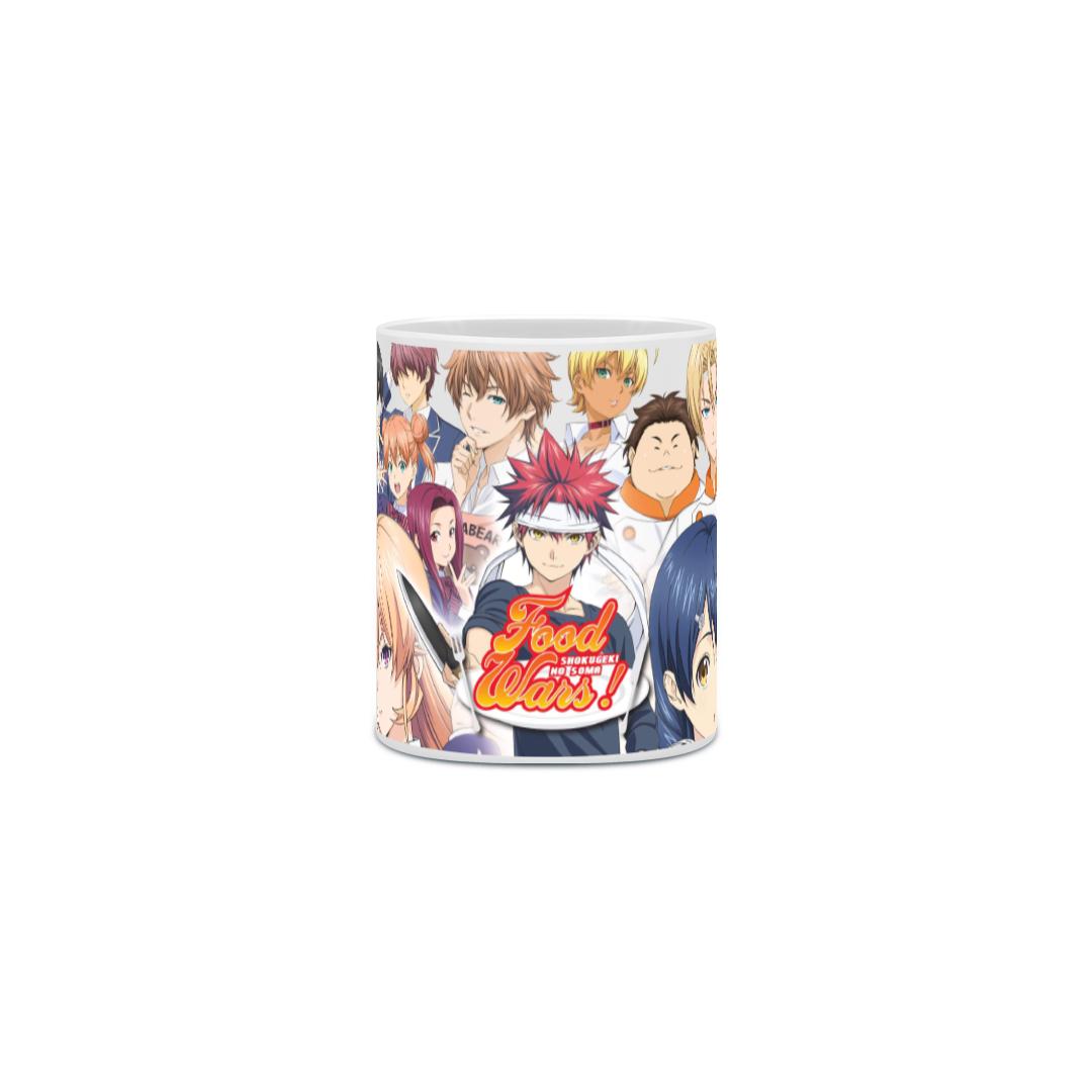 Caneca Porcelanato Personalizada Anime Shokugeki no Souma