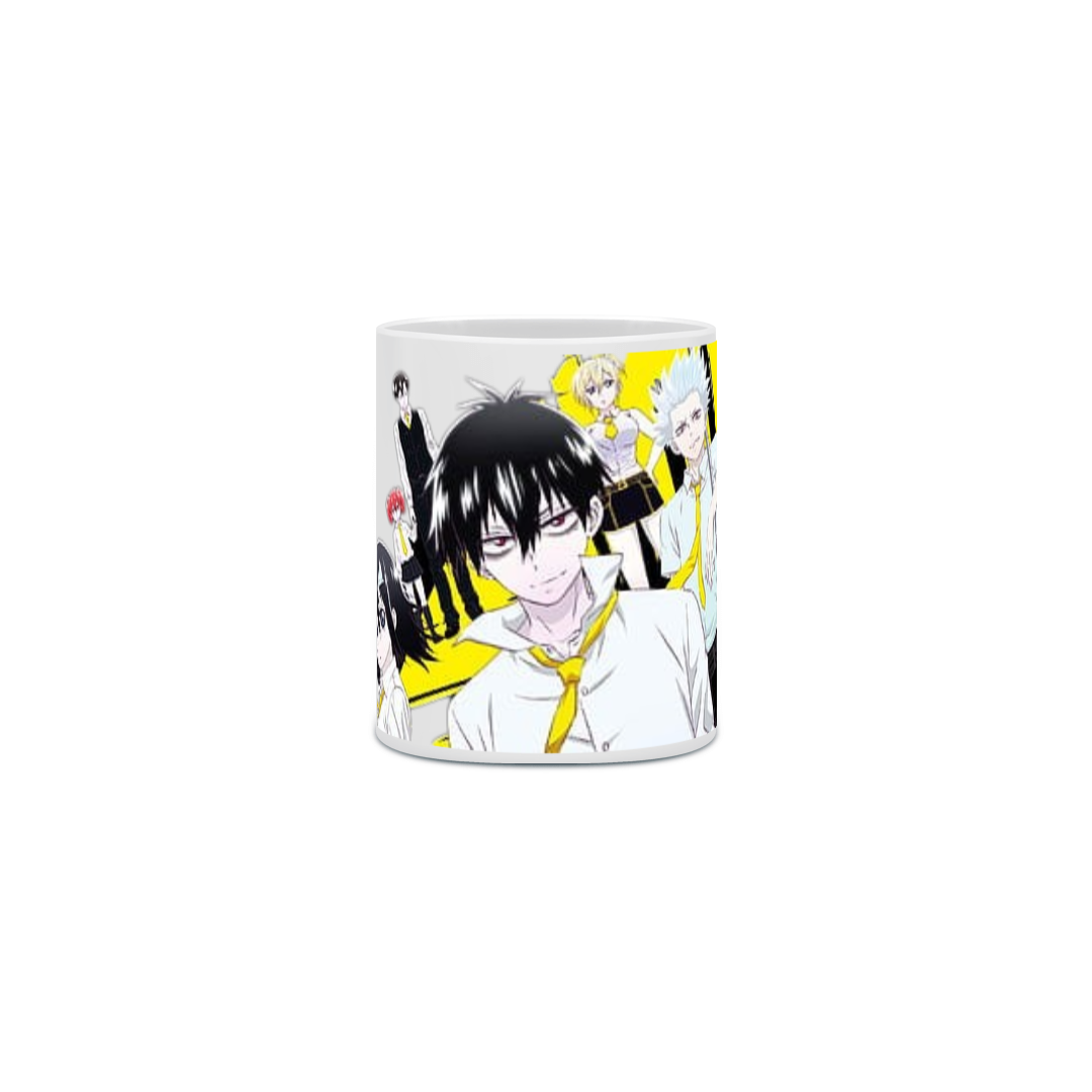 Caneca Porcelanato Personalizada Anime Blood Lad