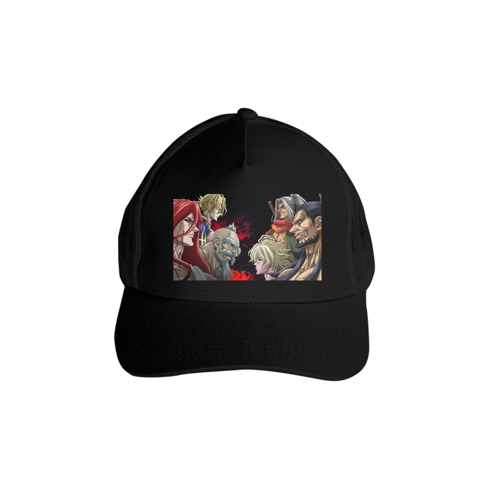 Boné Americano Trucker Anime Record of Ragnarok