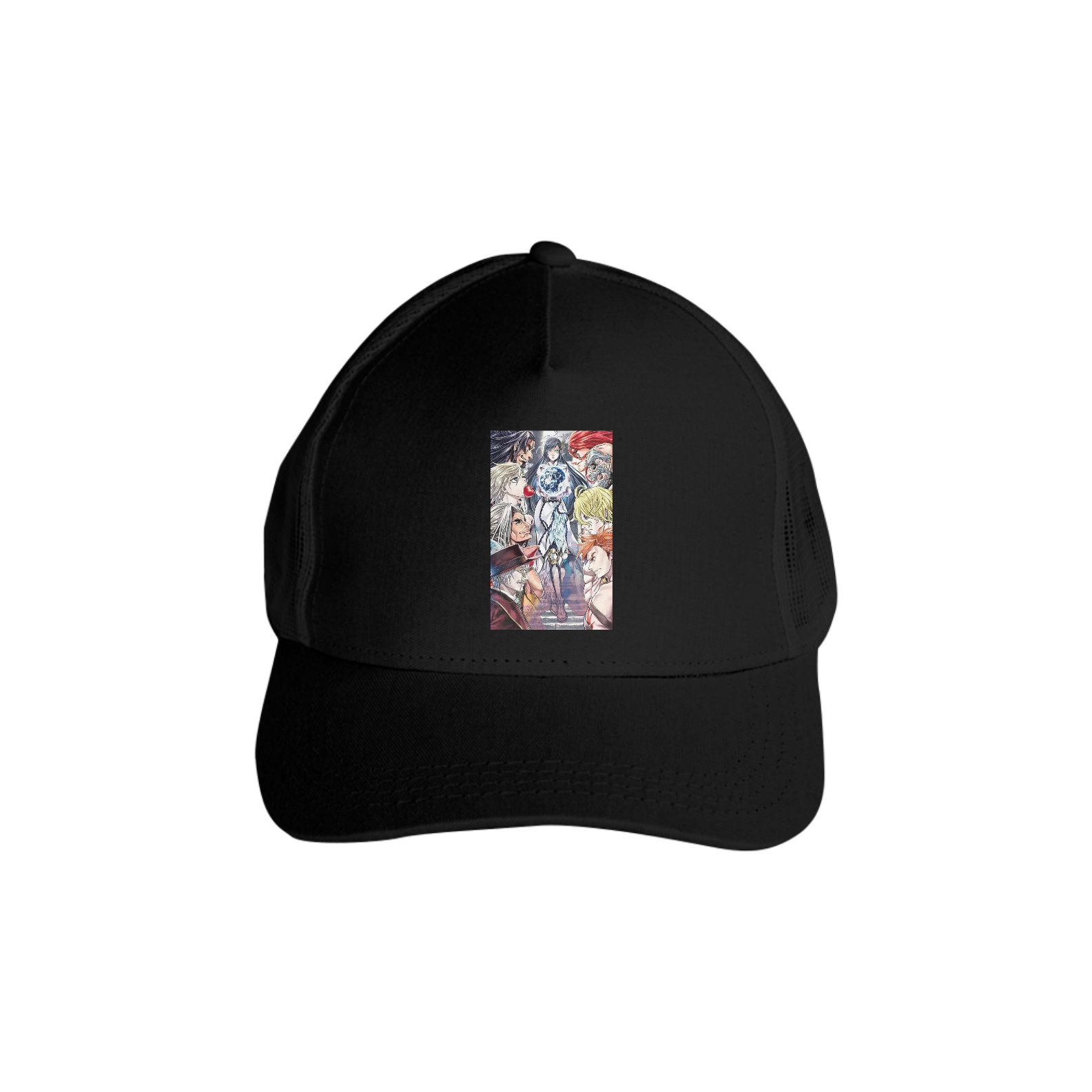 Boné Americano Trucker Anime Record of Ragnarok