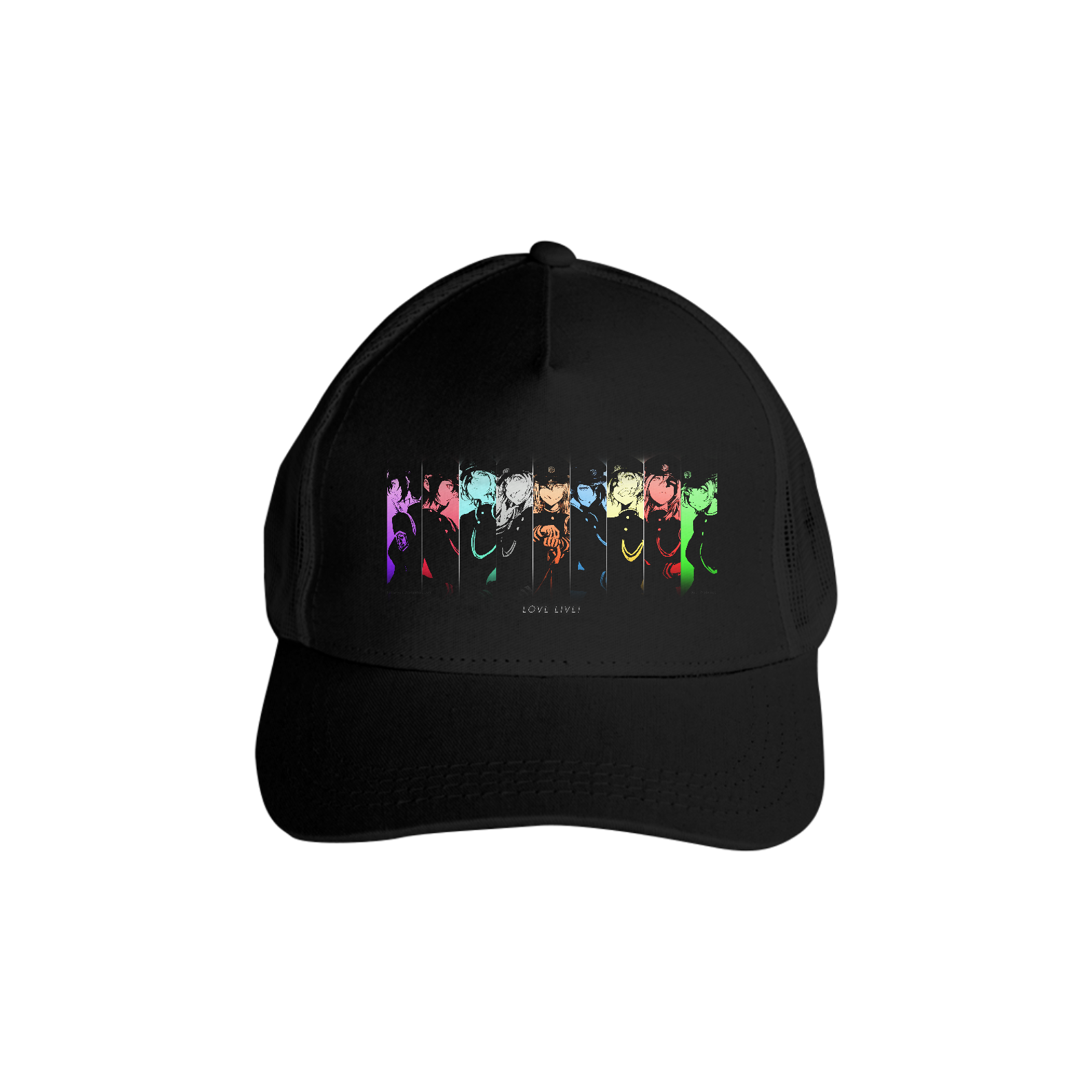 Boné Americano Trucker Aba Curva Anime Love Live