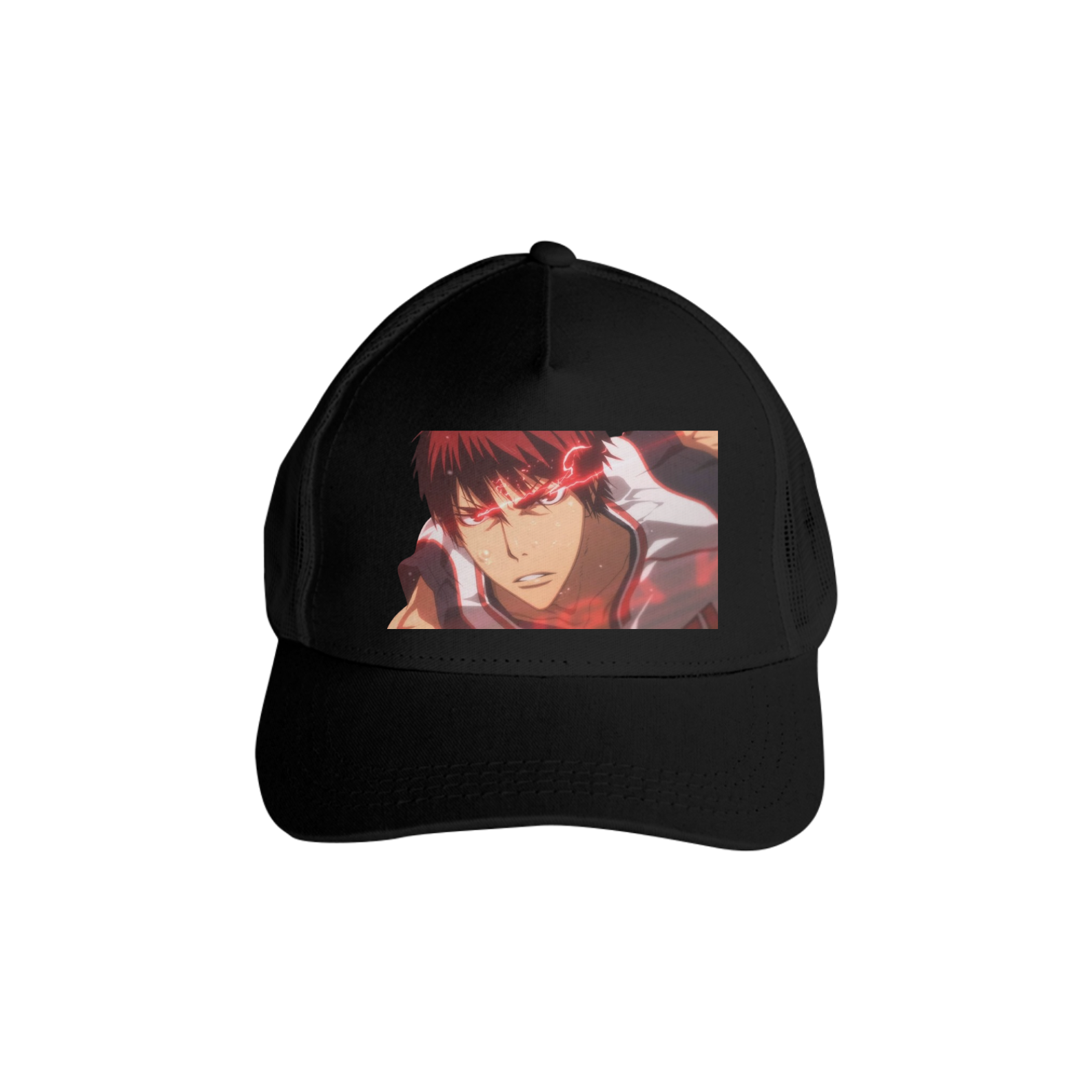 Boné Americano Trucker Aba Curva Anime Kuroko No Basket Kagami