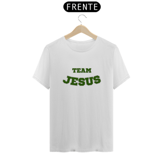 Nome do produto Camiseta Masculina - Team Jesus