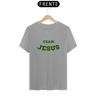 Nome do produto Camiseta Masculina - Team Jesus