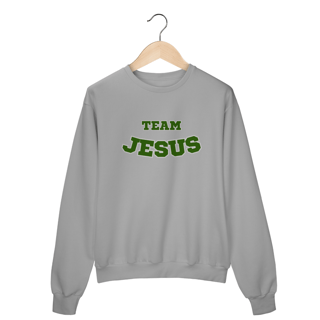 Nome do produto Moletom Blusão Unissex - Team Jesus