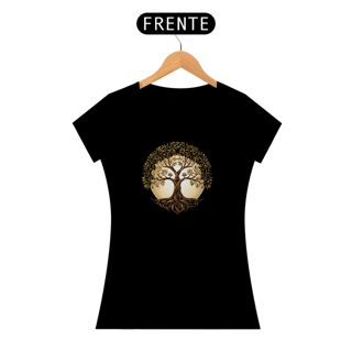 Nome do produto Camiseta Feminina - Árvore da vida