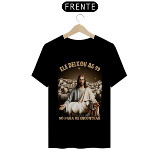 Nome do produto Camiseta Masculina Bootleg - Ele deixou as 99