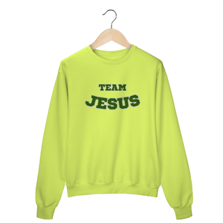 Nome do produto Moletom Blusão Unissex - Team Jesus