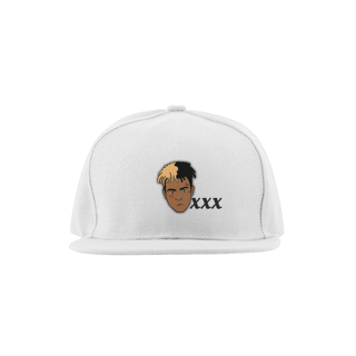 Nome do produto Boné aba reta XXXTENTACION