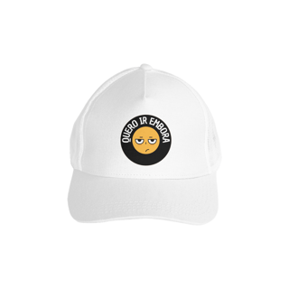 Nome do produto Boné QUERO IR EMBORA