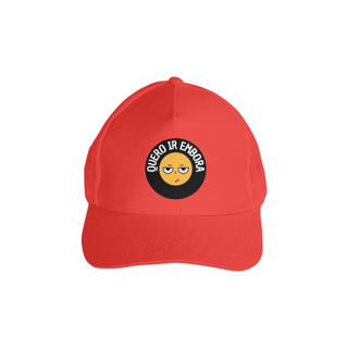 Nome do produto Boné QUERO IR EMBORA