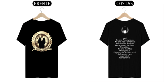 Camisa Anonymous