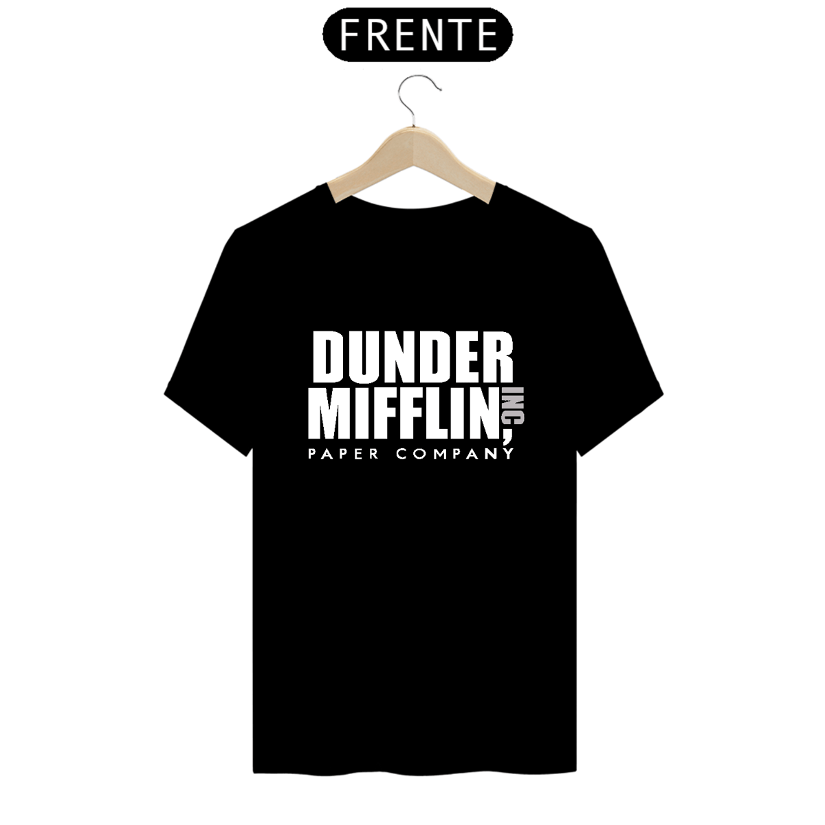 Nome do produto: Camiseta Premium Dunder Mifflin Inc