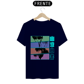 Nome do produto  Camisa do Anime YU YU HAKUSHO, essa camisa é perfeita para os verdadeiros fãs de YU YU HAKUSHO!