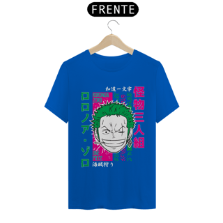 Nome do produto Camisa do Roroana zoro One Piece, Aventuras Além dos Mares