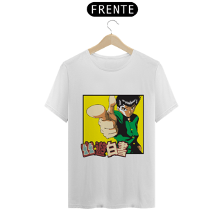 Nome do produto Camisa do Anime YU YU HAKUSHO, Mostre seu amor pelo anime com estilo usando essa camisa cheia de personalidade.