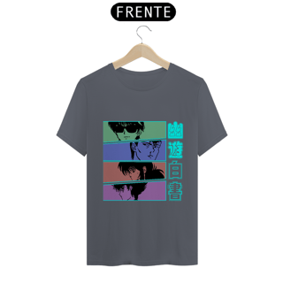 Nome do produto  Camisa do Anime YU YU HAKUSHO, essa camisa é perfeita para os verdadeiros fãs de YU YU HAKUSHO!