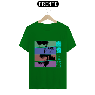 Nome do produto  Camisa do Anime YU YU HAKUSHO, essa camisa é perfeita para os verdadeiros fãs de YU YU HAKUSHO!