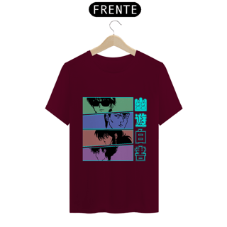 Nome do produto  Camisa do Anime YU YU HAKUSHO, essa camisa é perfeita para os verdadeiros fãs de YU YU HAKUSHO!