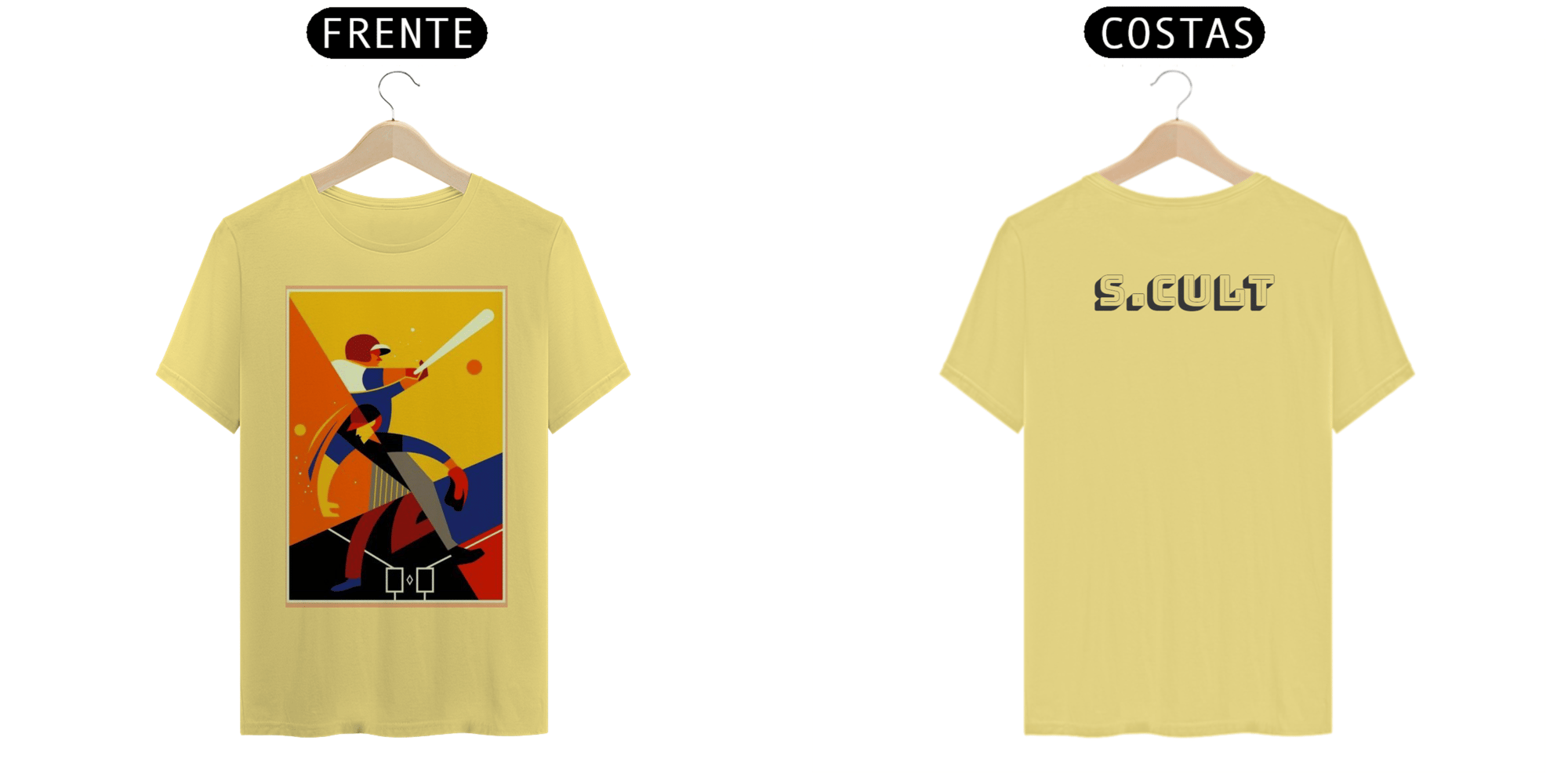 T-Shirt Estonada- Coleção Streetwear- Estampa Baseball