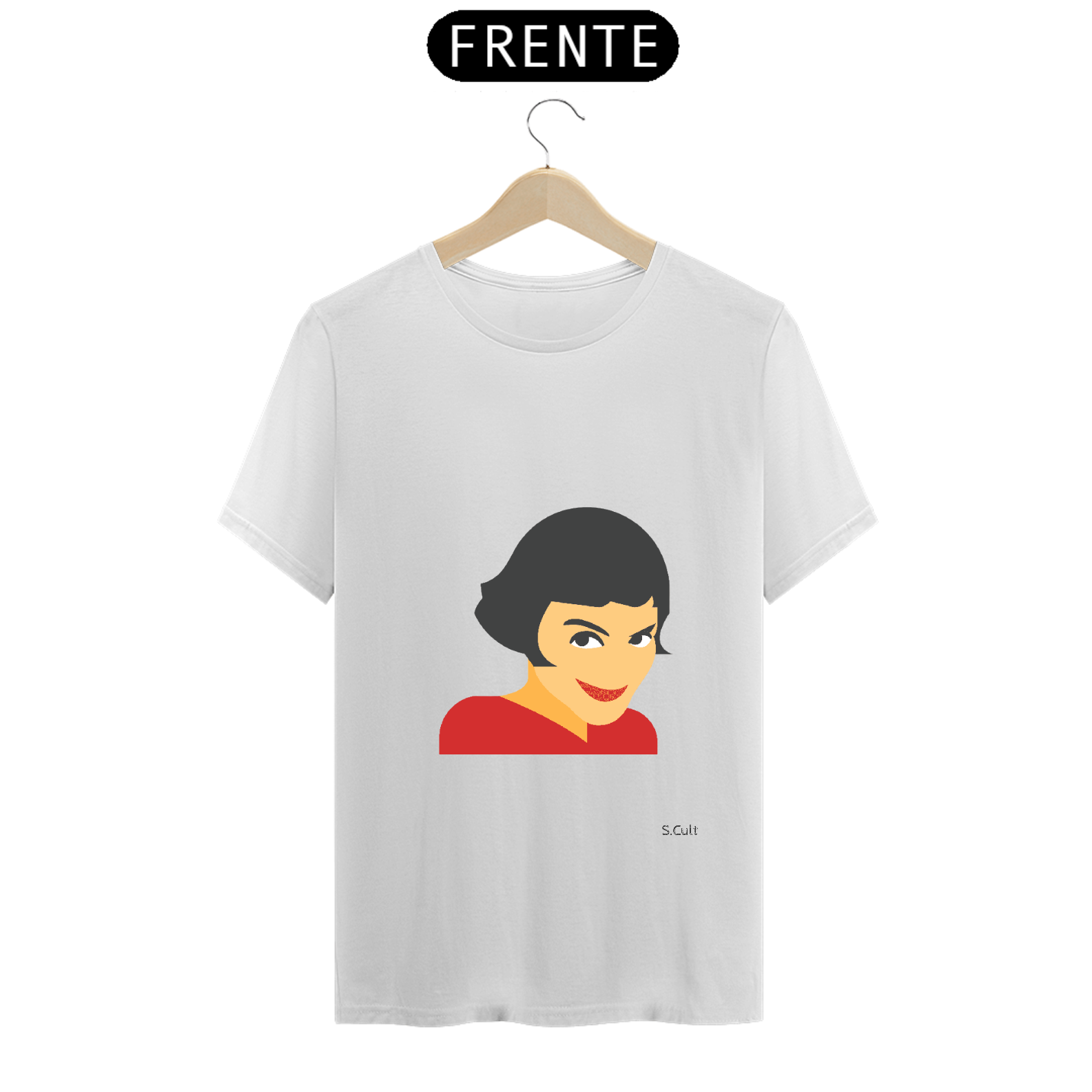 T-Shirt - Coleção Cinema - Estampa O Fabuloso Destino de Amélie Poulain