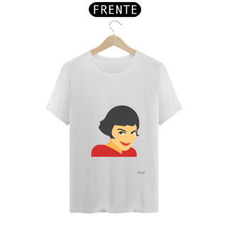 T-Shirt - Coleção Cinema - Estampa O Fabuloso Destino de Amélie Poulain