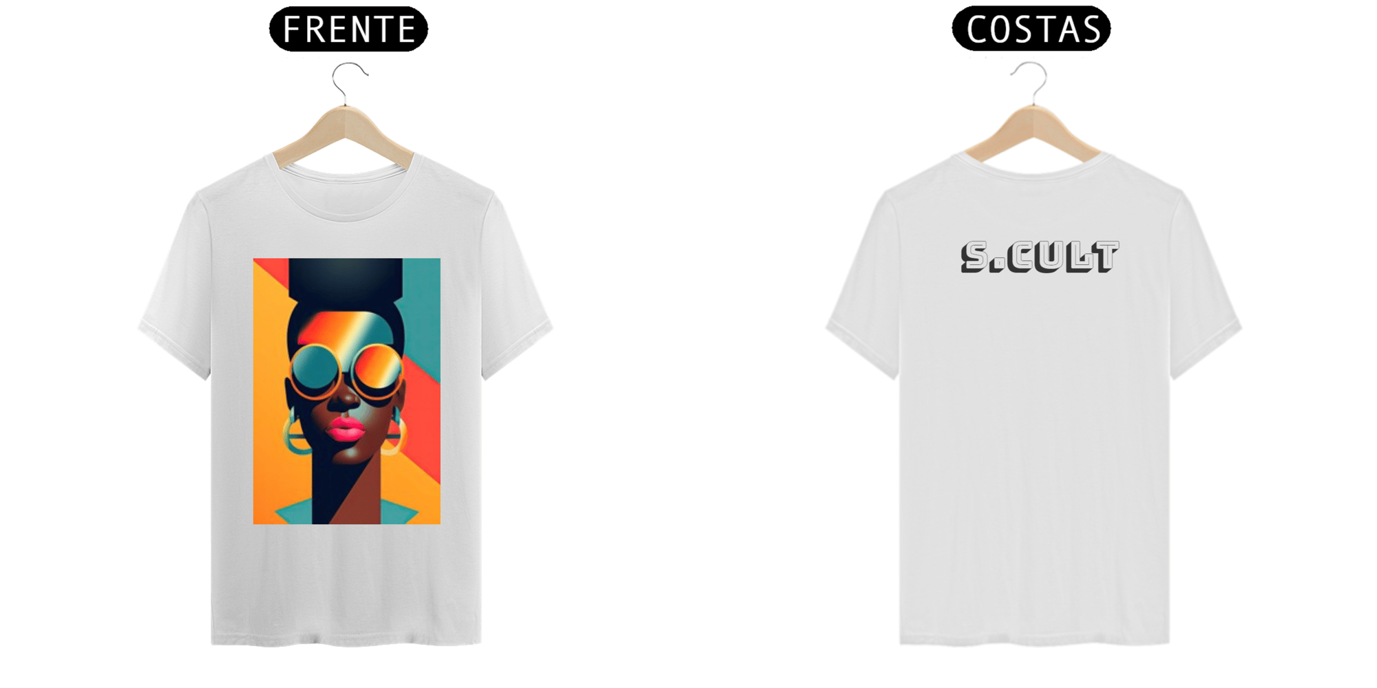 T-Shirt Prime - Coleção Etnias- Africanas