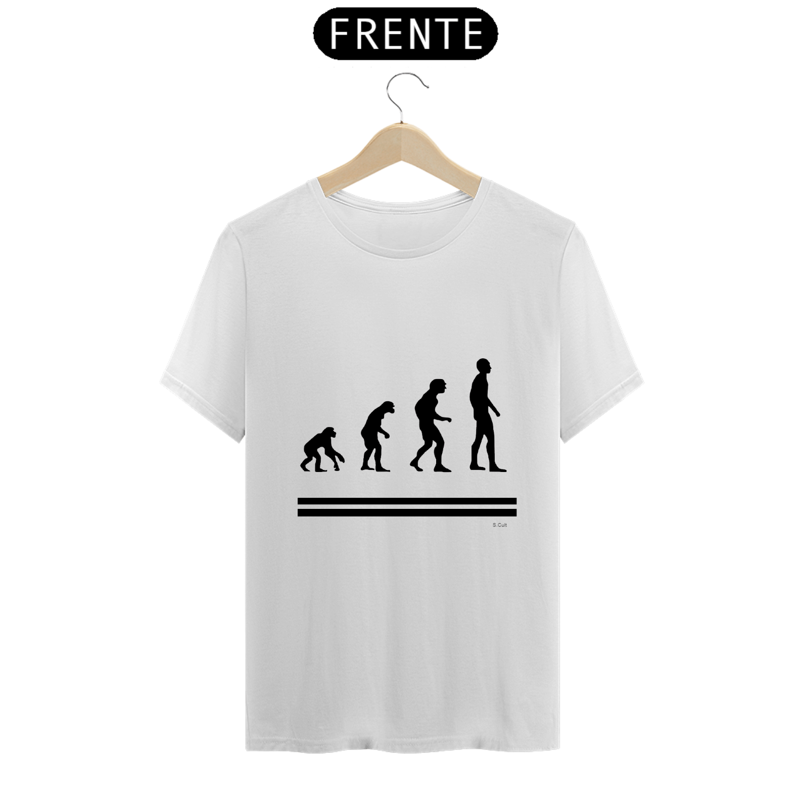 T-Shirt Prime - Coleção cientista maluco - Charles Darwin